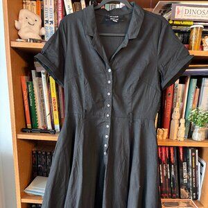 Modcloth X Collectif  Size UK 14/ US 10 Black Dress